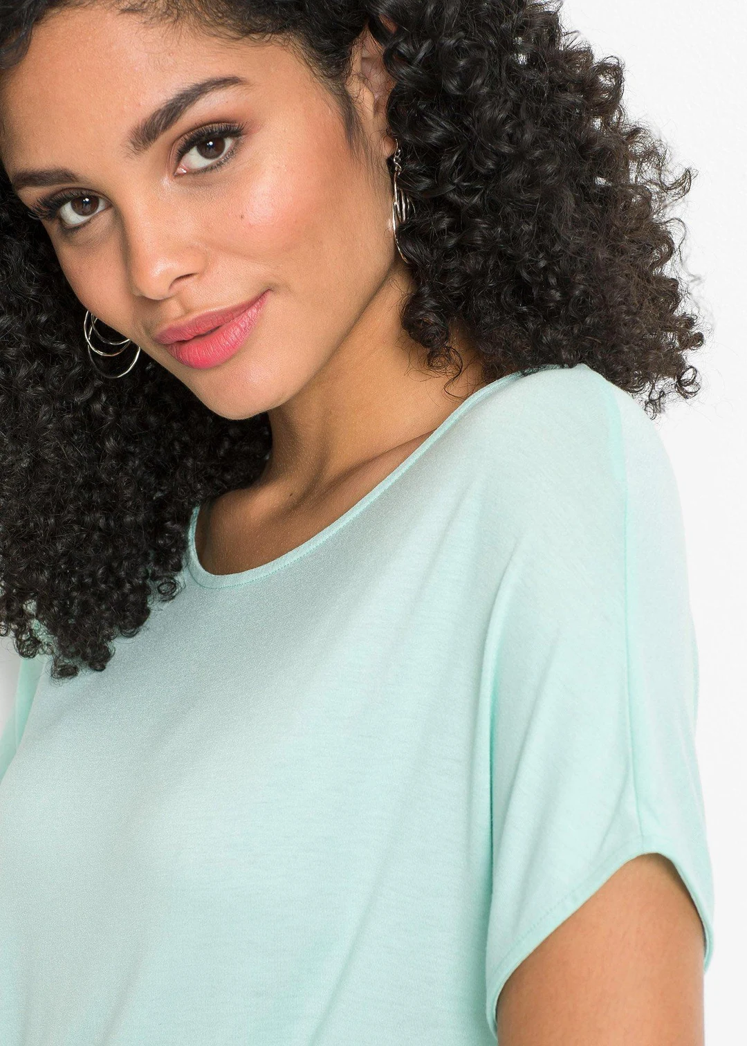T-shirt doux en viscose extensible - 3