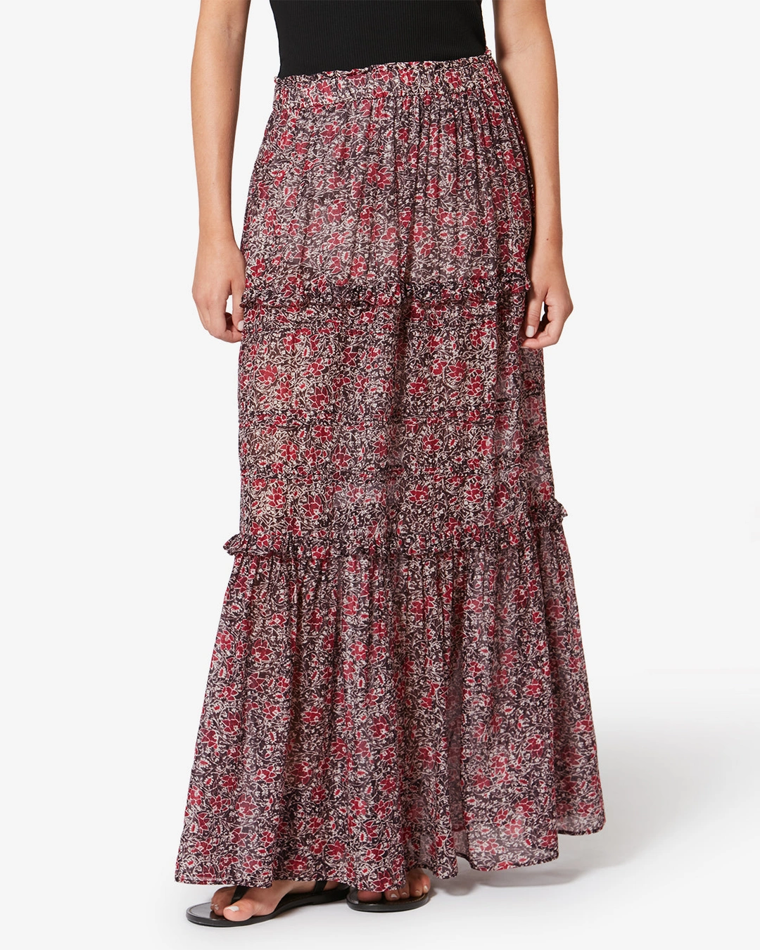 Jupe Volomia - Femme - Kaki - Taille 42 - Marant Étoile - 5