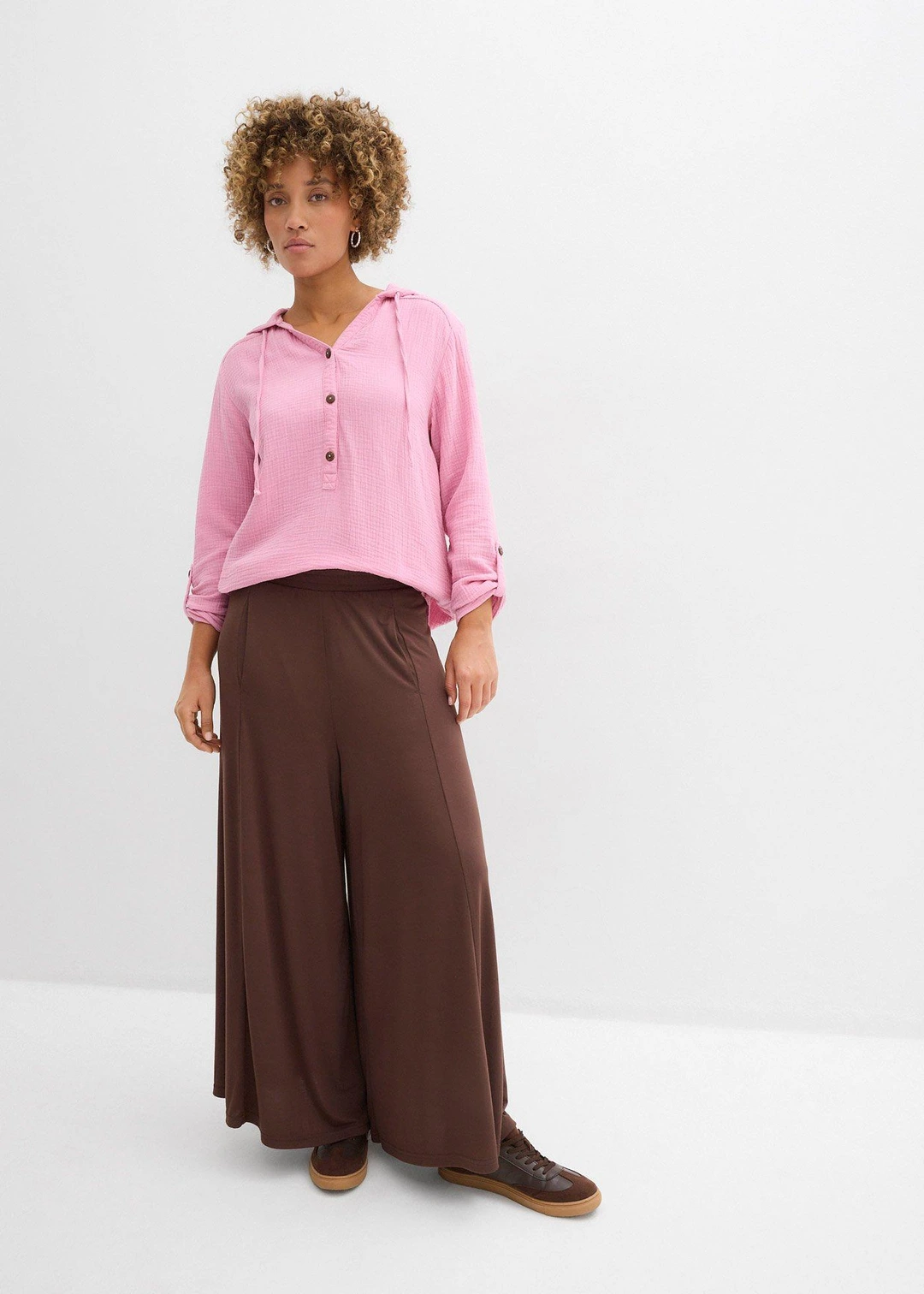 Blouse légère en gaze de coton - 2