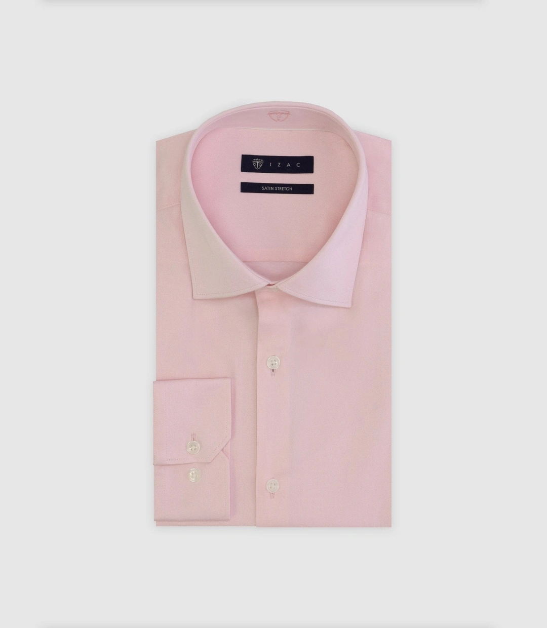 IZAC - Chemise ville ajustée rose