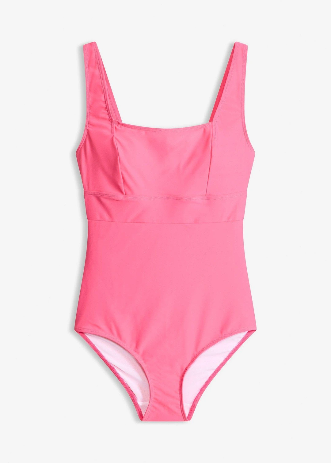 Maillot 1 pièce sculptant à encolure carrée, maintien léger