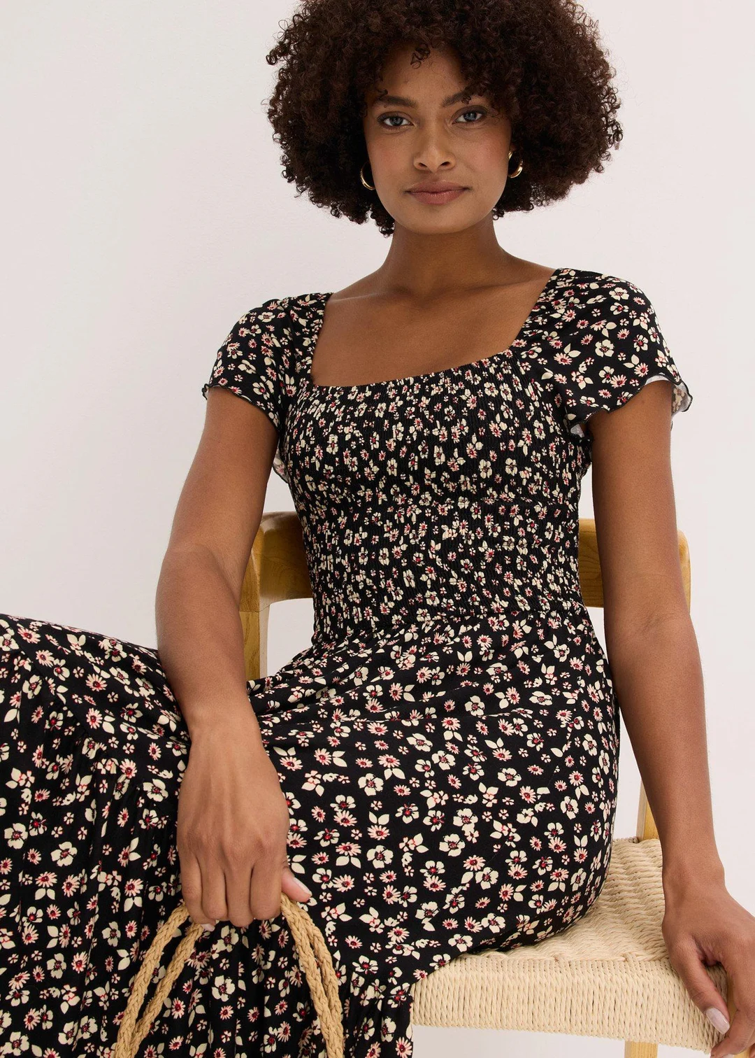 Robe longue en viscose - 3