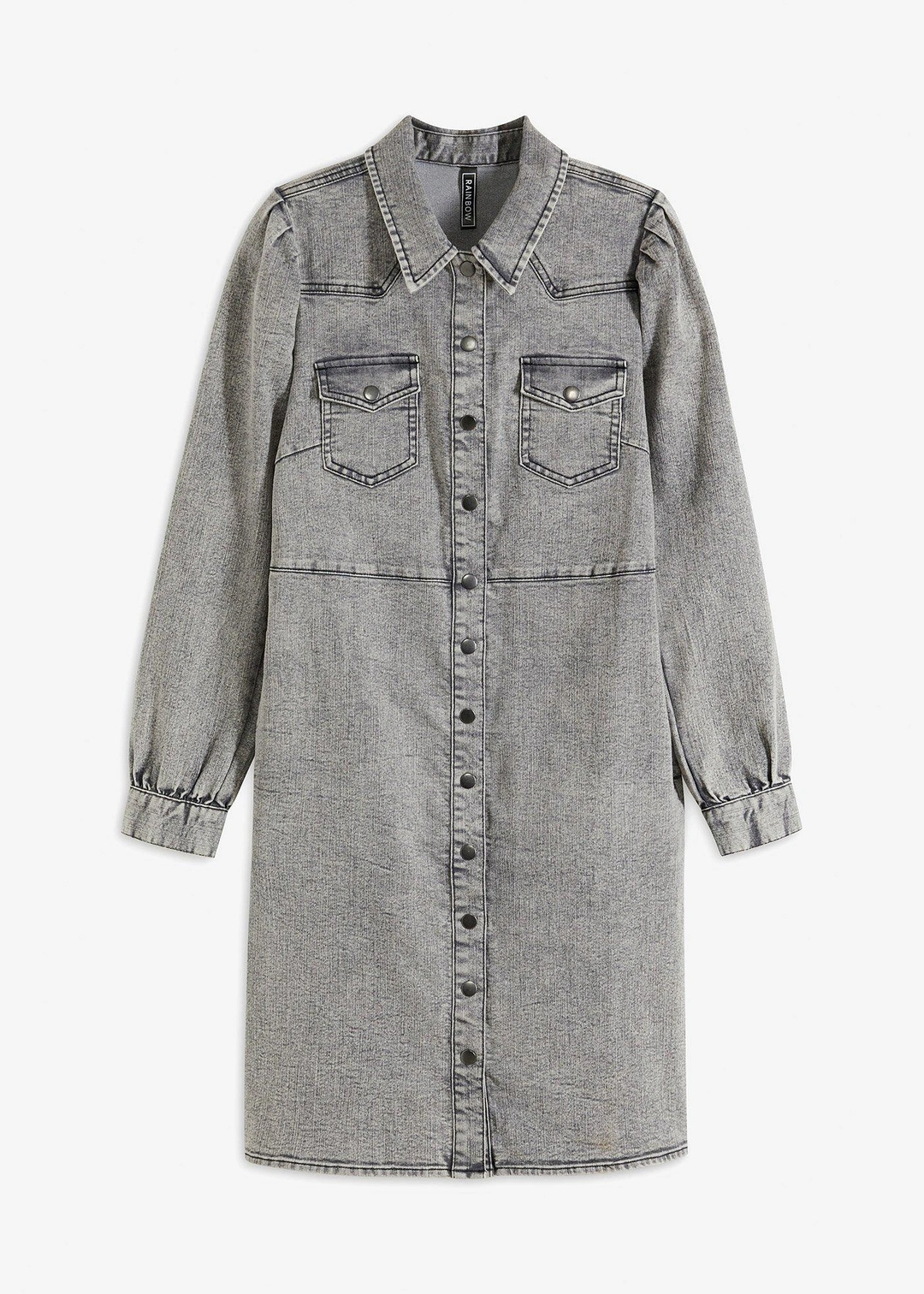 Robe courte en jean