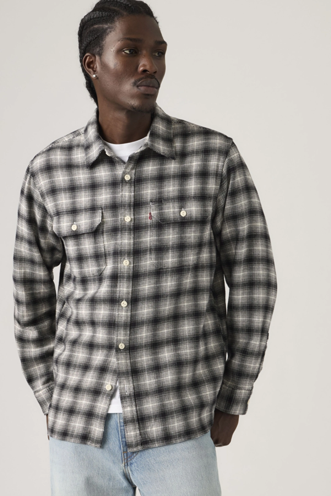 Levi's Surchemise Jackson Worker - Homme - Noir / Cosmo Washed Black - 2XL