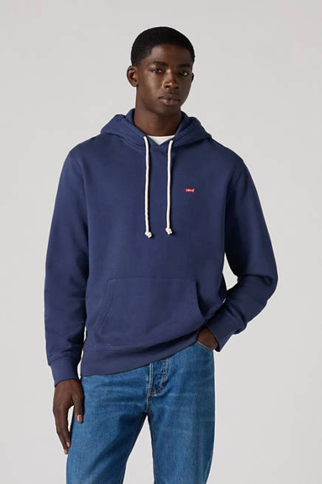 Levi's Sweat À Capuche Original Housemark - Homme - Gris / Mid Tone Grey Heather - 2XL - 2