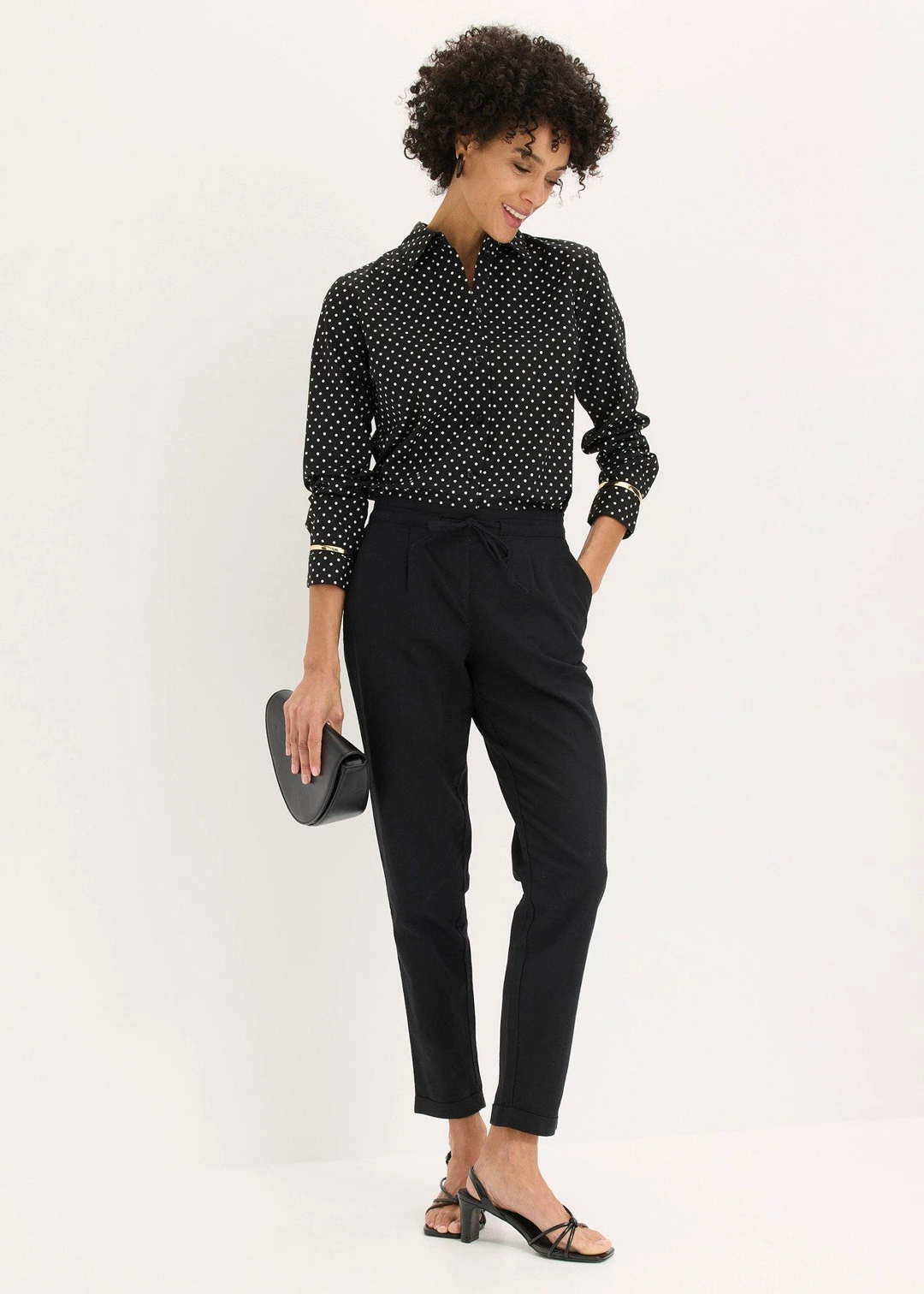 Pantalon en lin mélangé - 2