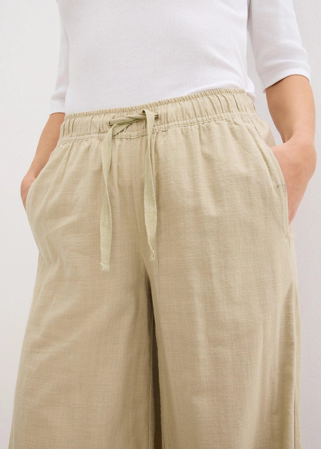 Pantalon palazzo 100% coton - 3