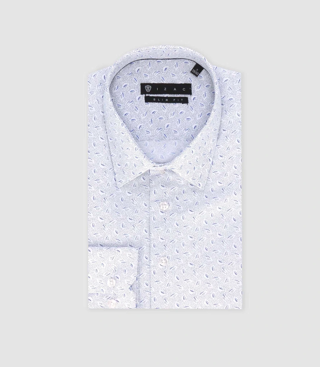 IZAC - Chemise ville bleu ''Tifast007''