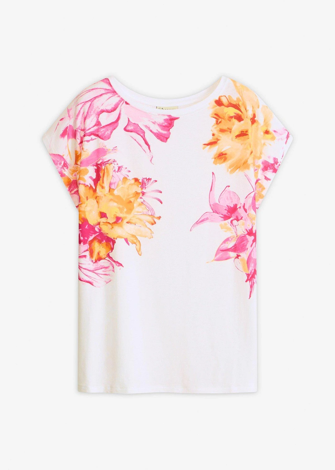 T-shirt à épaules descendues