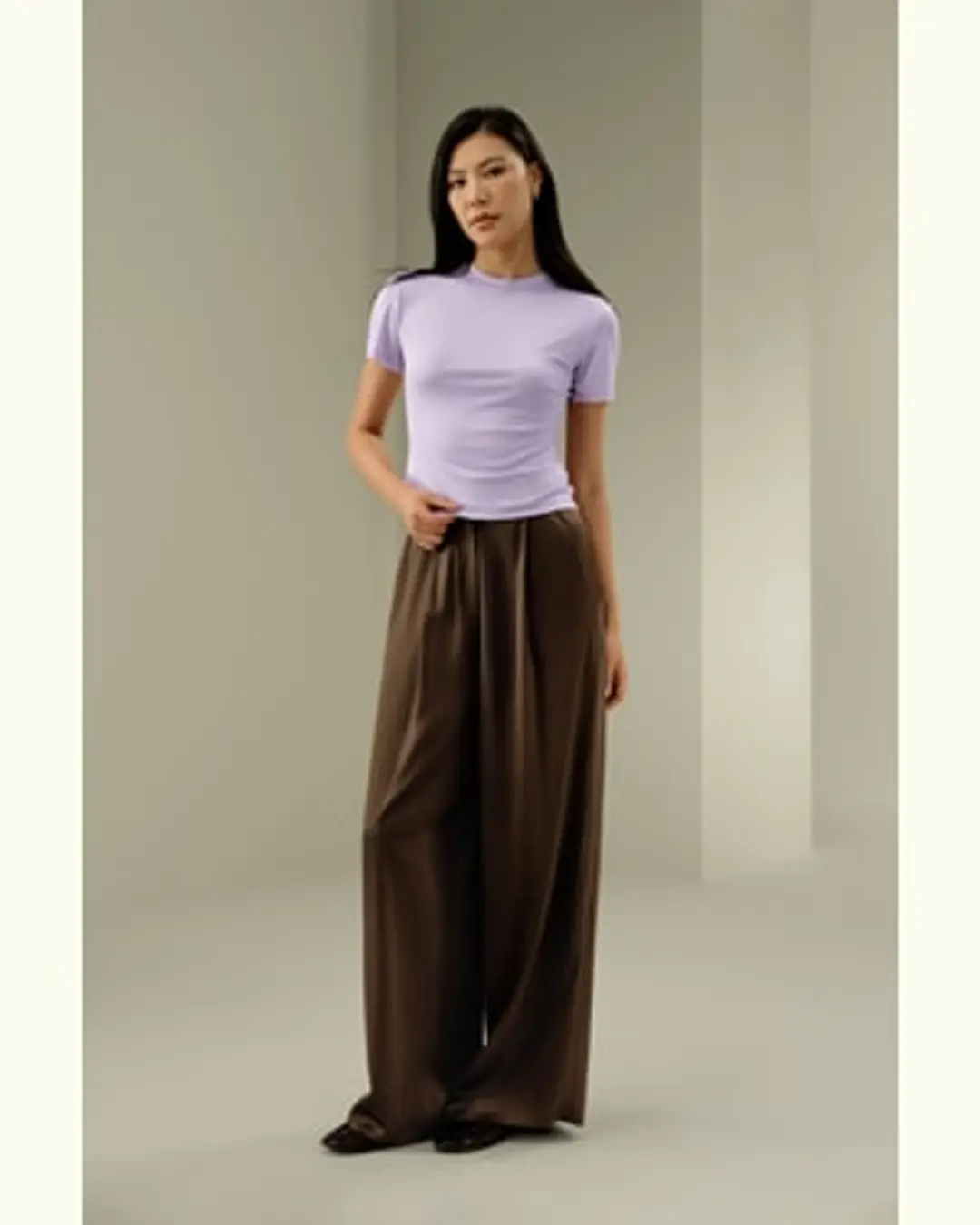 LILYSILK Tee Shirt Soie Meilleure Élasticité Soie Lavable En Machine Doux Pour La Peau Et Respirant Noir S