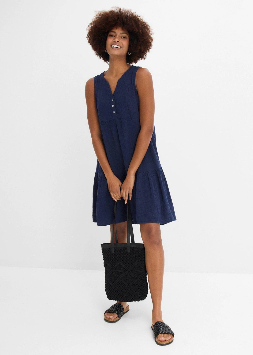 Robe légère en gaze de coton - 2