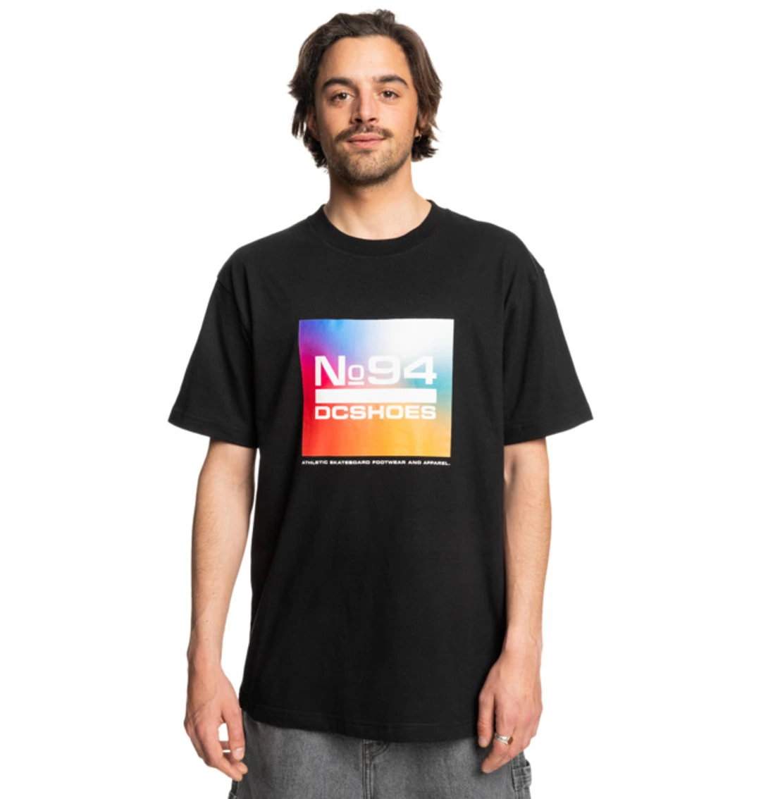 94 Hues - T-shirt à manches courtes Noir Homme