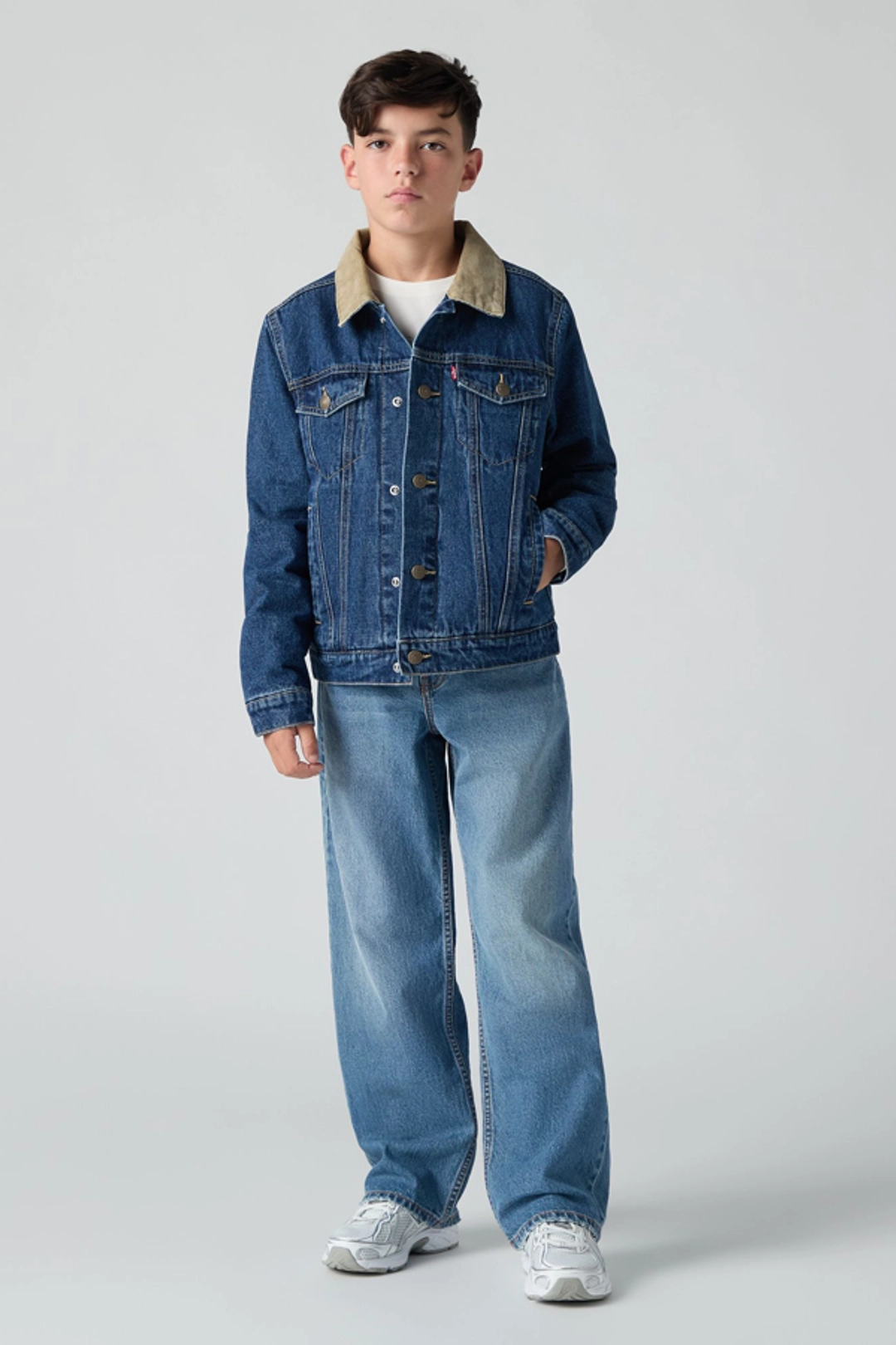 Levi's Teenager 578 Baggy Jeans - Homme - Bleu / Baby Blue Essentials - 14A