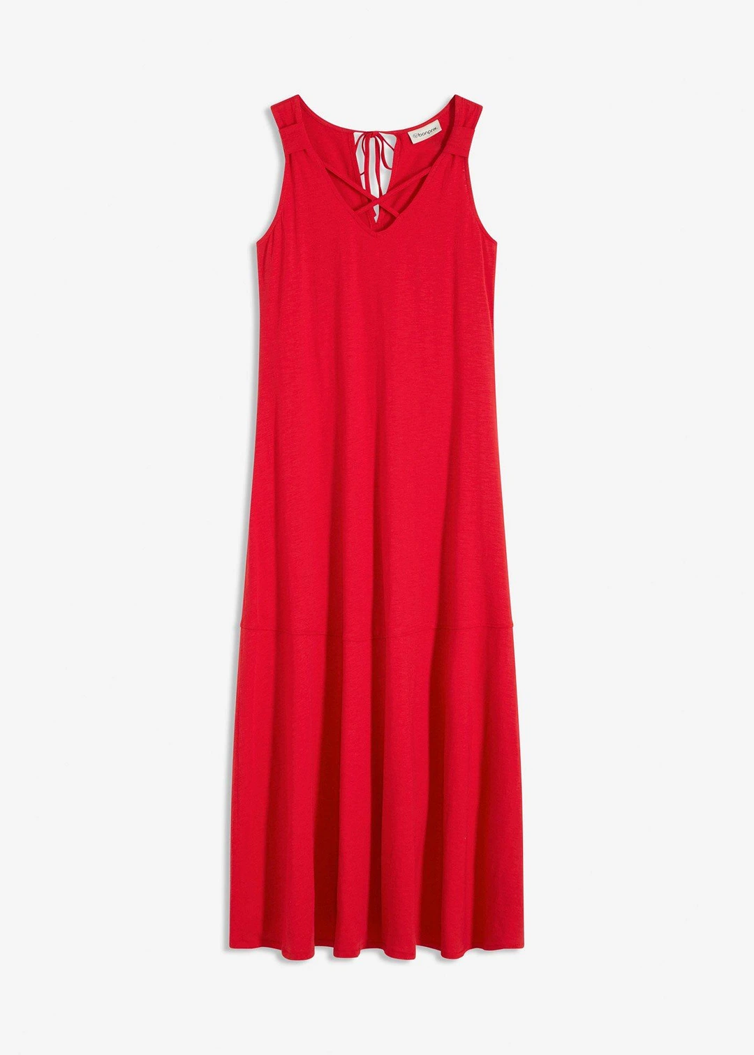 Robe longue 100% coton à bretelles