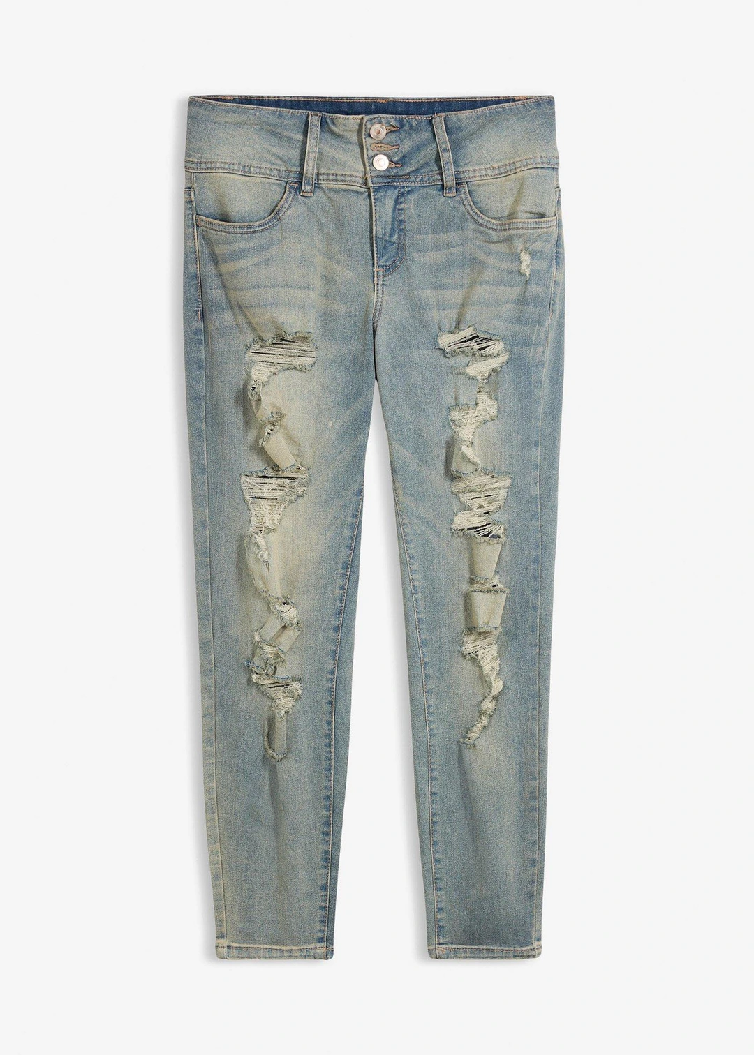 Jean skinny taille haute, extensible