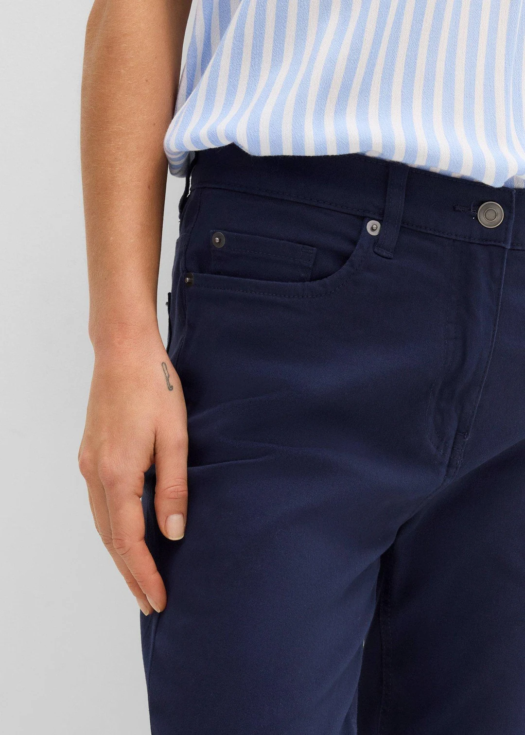 Pantalon 7/8 taille haute - 3