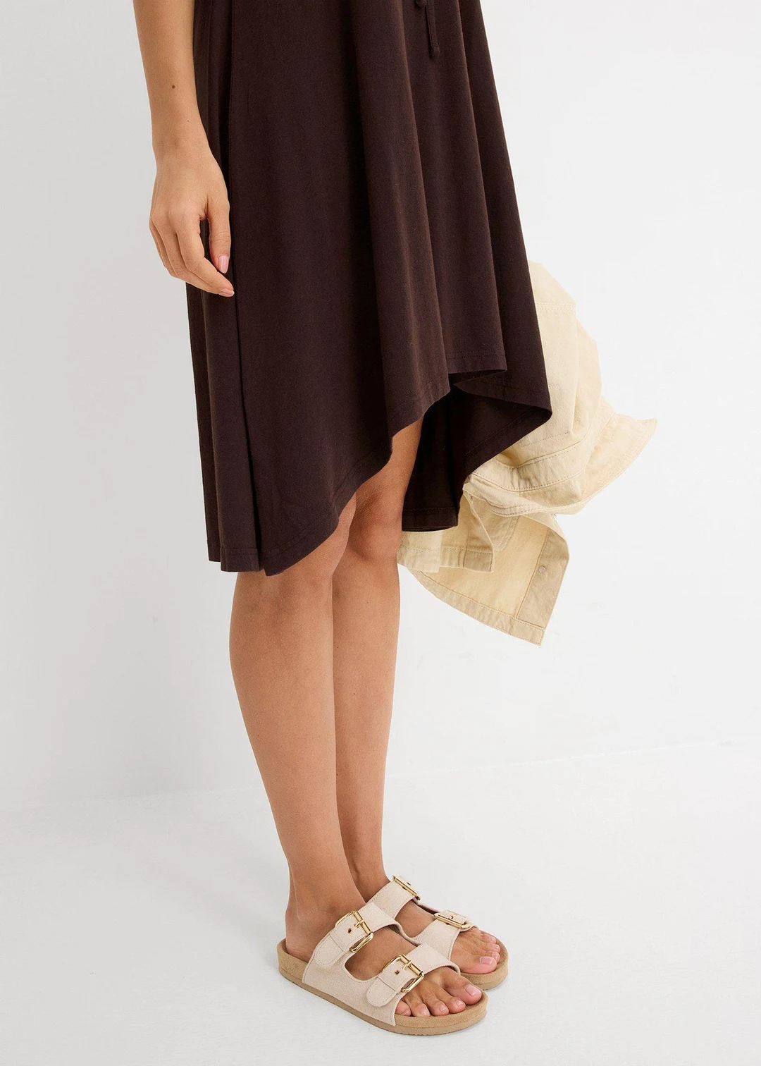 Robe en jersey à laçage - 3