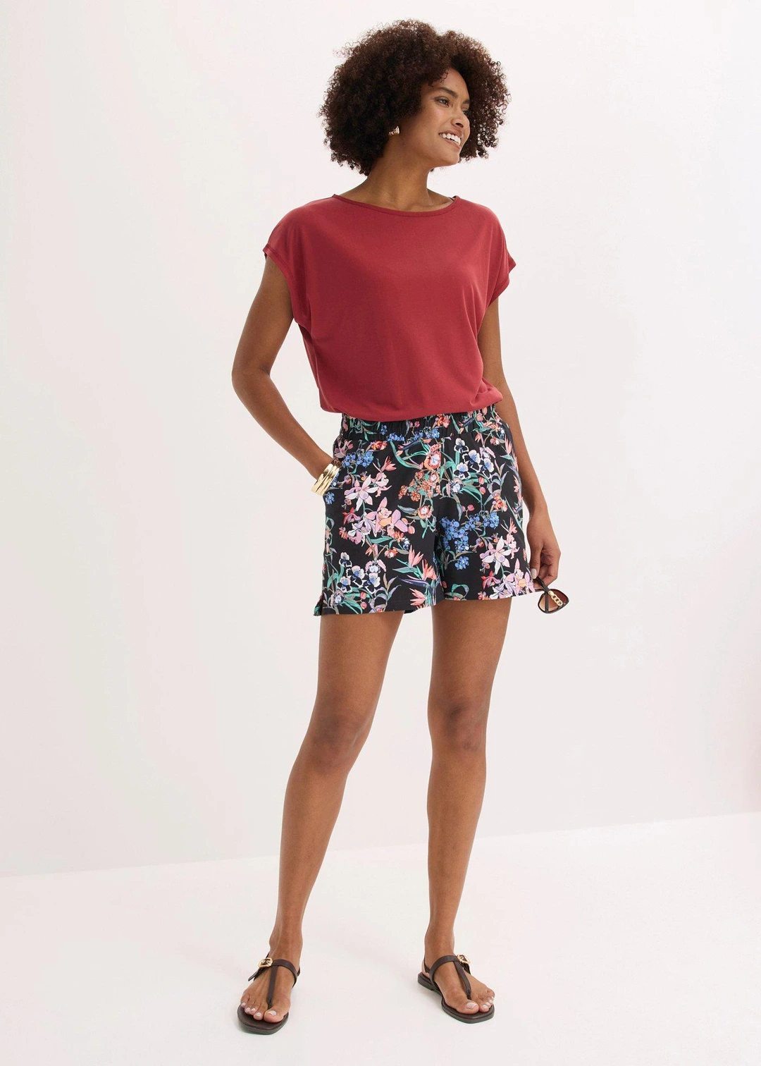Lot de 2 shorts en jersey coton extensible