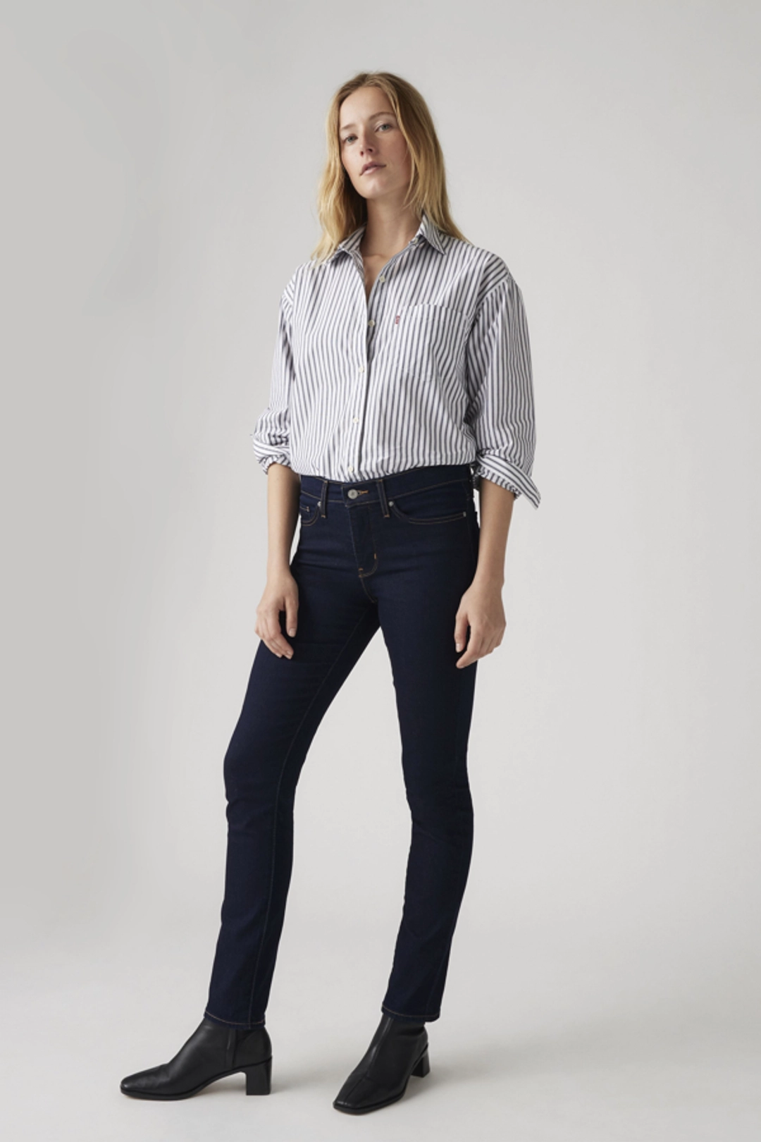 Levi's Jean Slim Shapping 312 - Femme - Bleu / Darkest Sky - 33X32