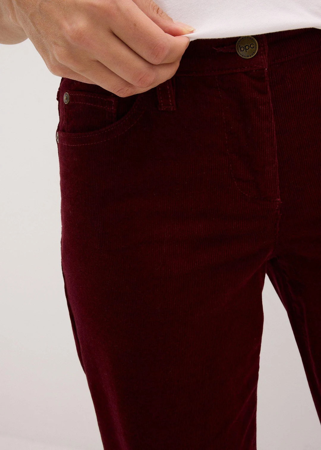 Pantalon large en velours côtelé - 3