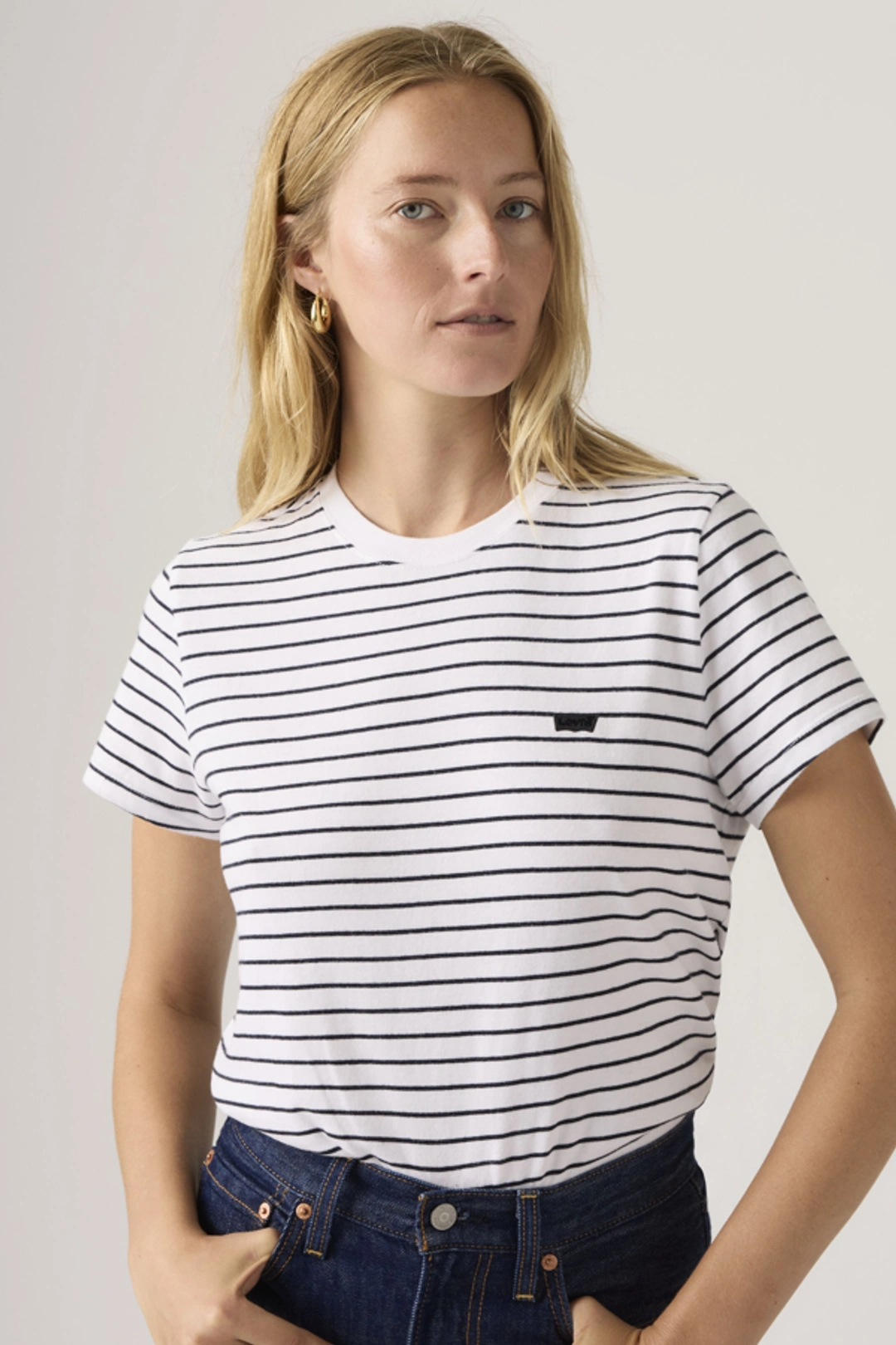 Levi's T Shirt En Coton Favorite - Femme - Rose / Crystal Pink - 2XS