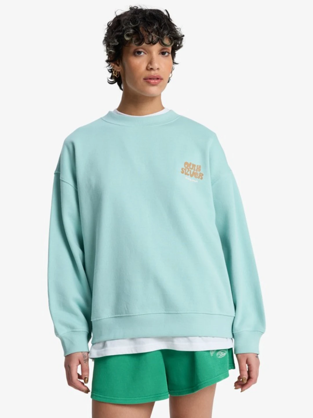 Standard - Sweat à col rond pour Femme Noir