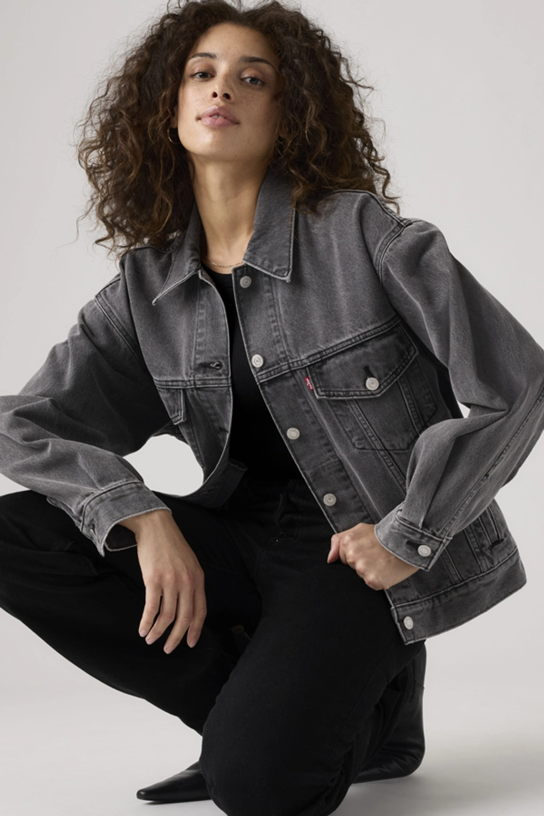 Levi's Veste Veste Trucker Années 90 - Femme - Bleu / Soft As Butter - XS