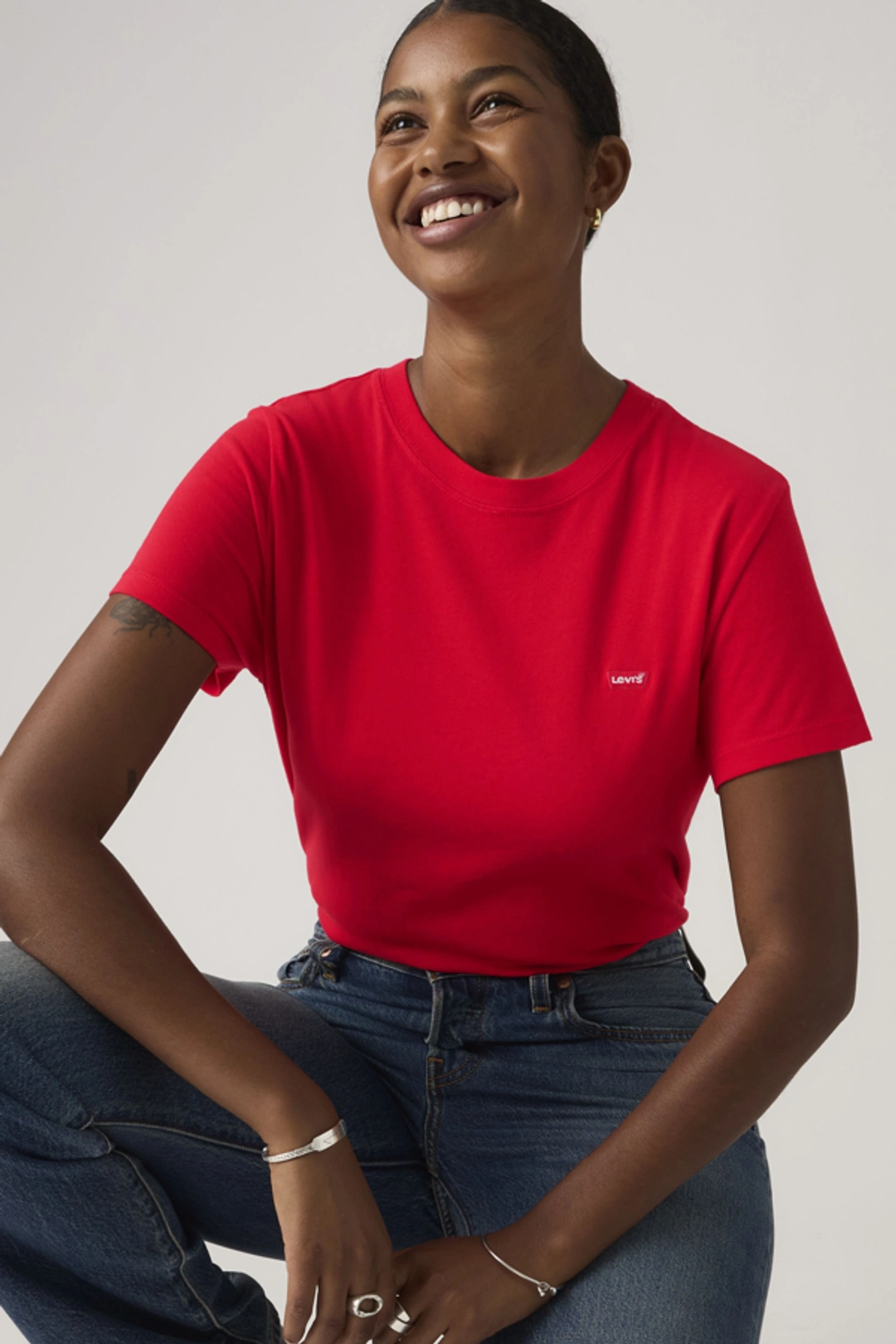 Levi's T Shirt En Coton Favorite - Femme - Rose / Crystal Pink - 2XS