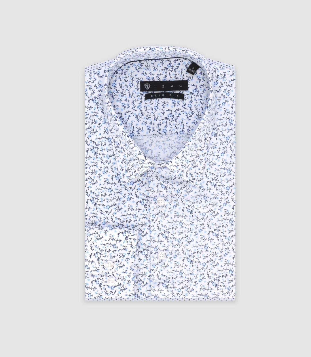 IZAC - Chemise ville bleu ''Tifast019''