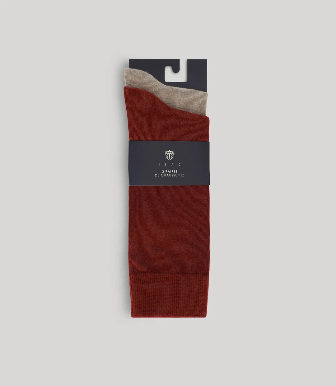 IZAC - Pack de chaussettes brique