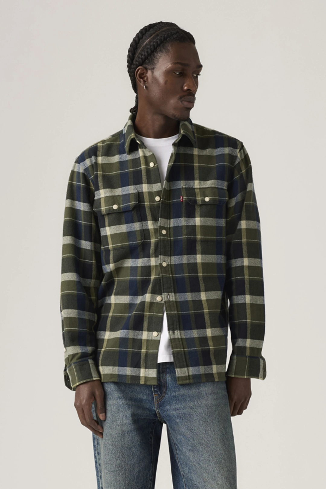 Levi's Surchemise Jackson Worker - Homme - Noir / Cosmo Washed Black - 2XL - 2