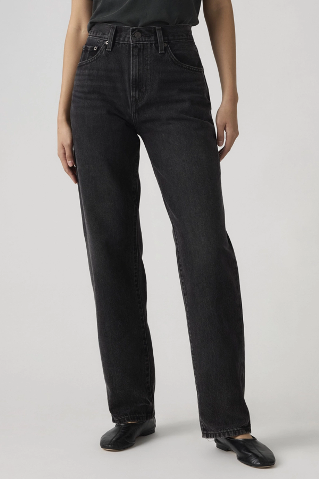 Levi's Jean Easy Dad - Femme - Noir / Rebel Edge - 33X32 - 2