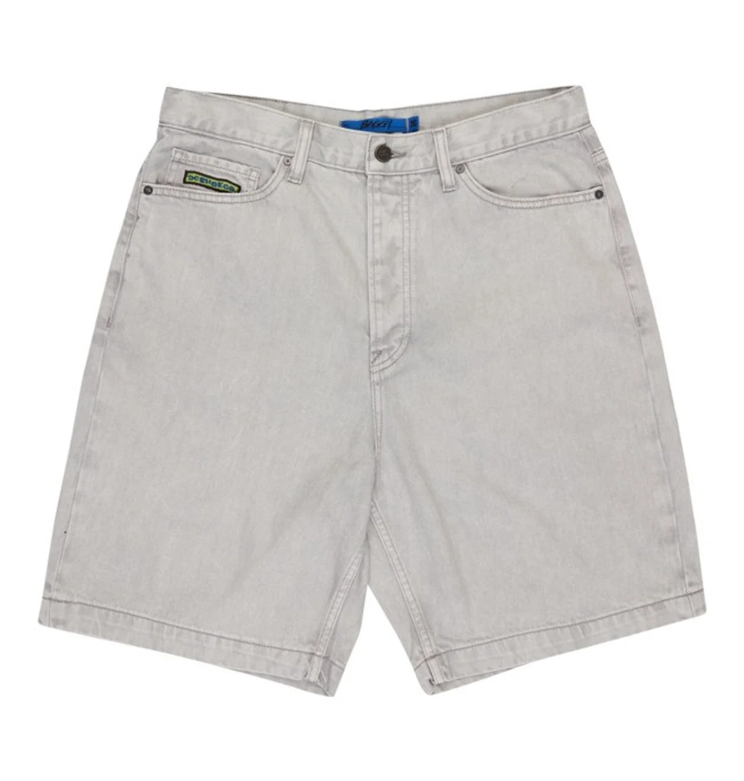 Baggy - Short en denim Gris Homme
