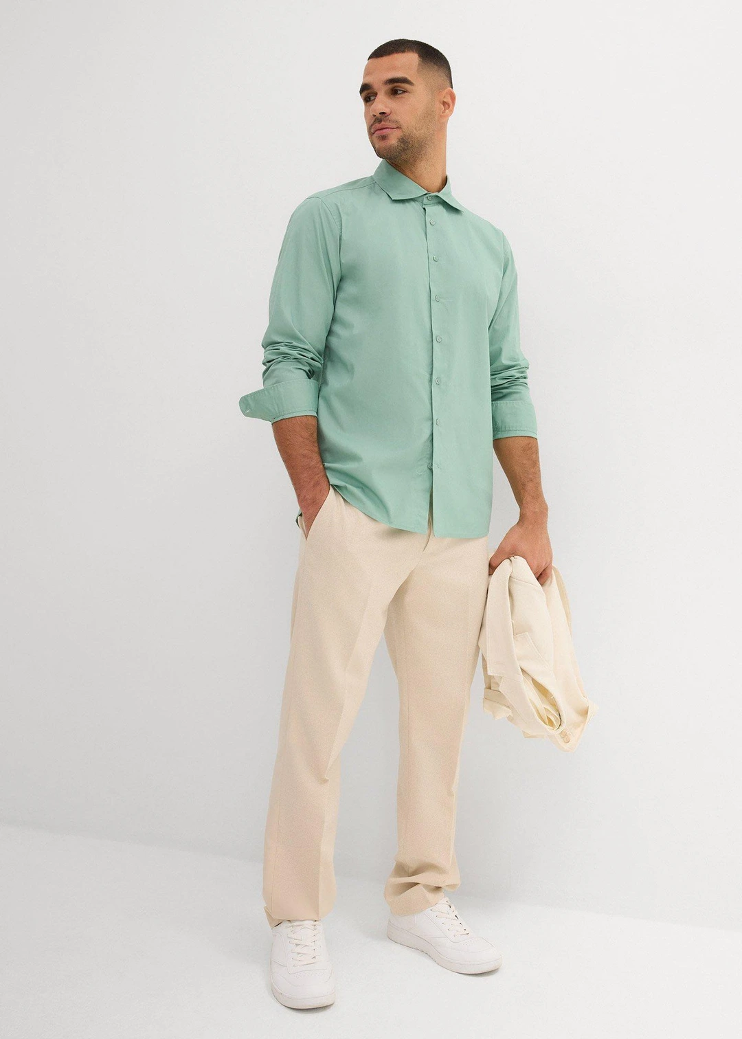 Chemise business 100% coton, regular - 2