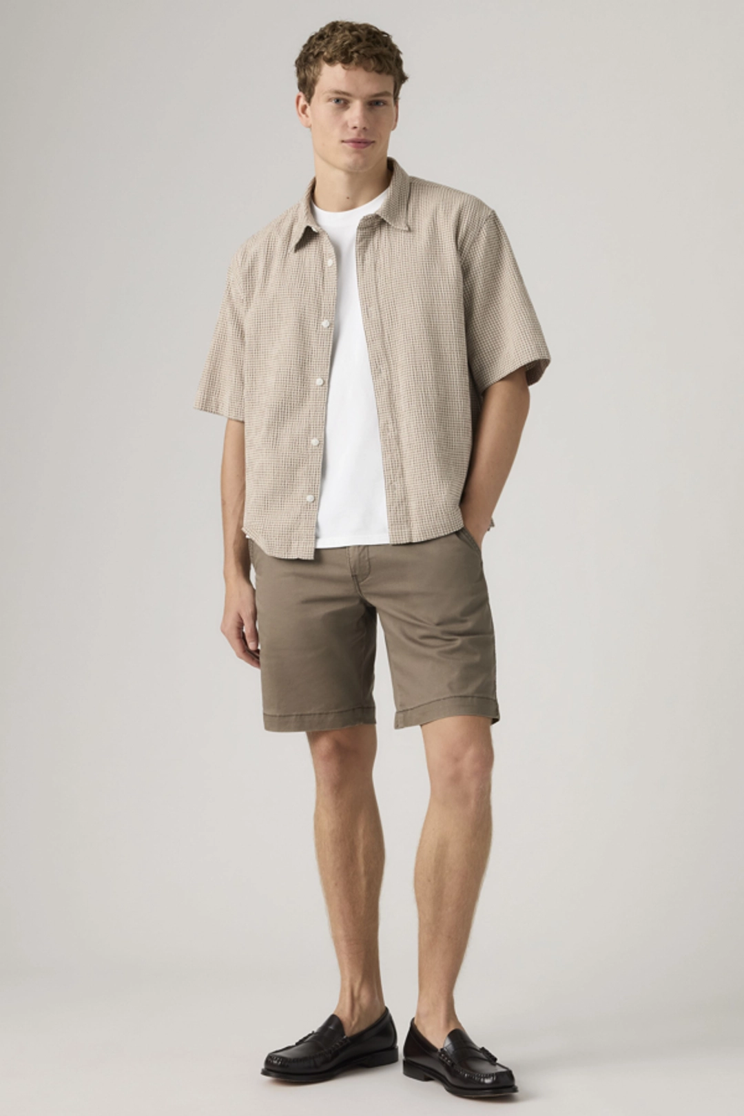 Short Fuselé Levi's XX Chino - Homme - Bleu / Baltic Navy - 38X9