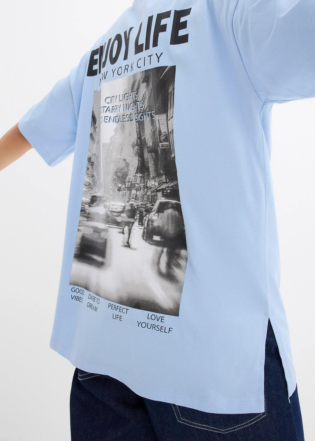 T-shirt oversize 100% coton - 3