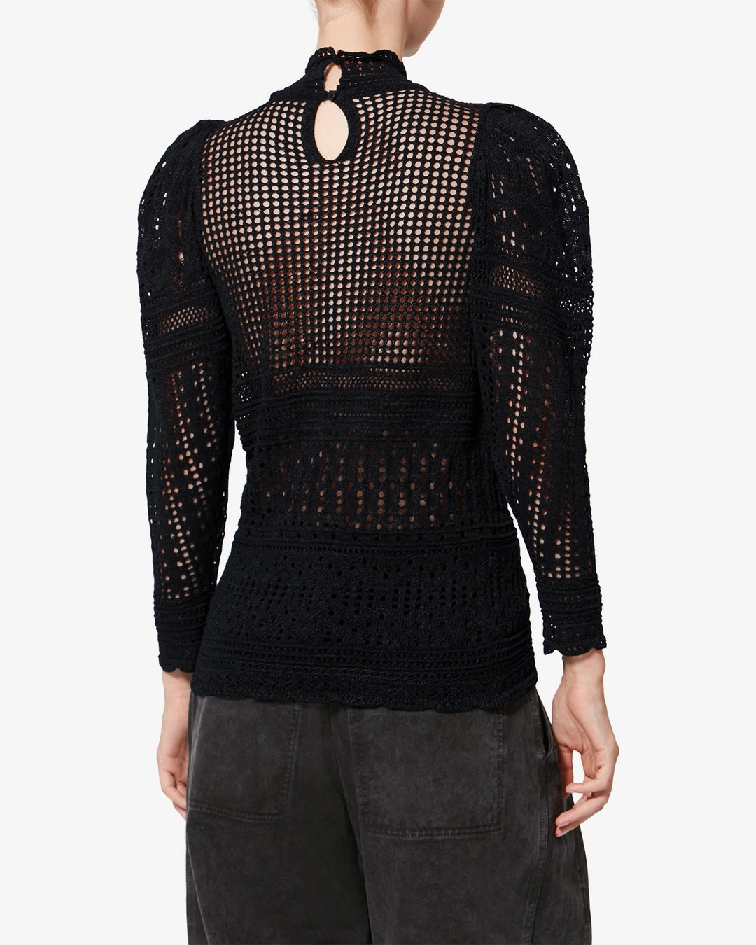 Pull Dahara - Femme - Noir - Taille 40 - 3