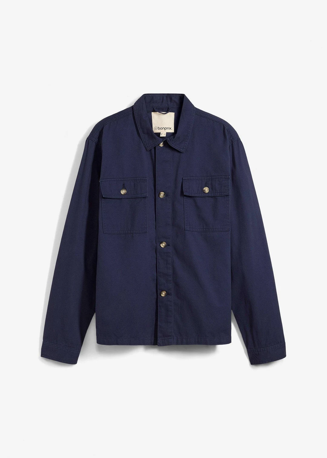 Veste ample de mi-saison en twill