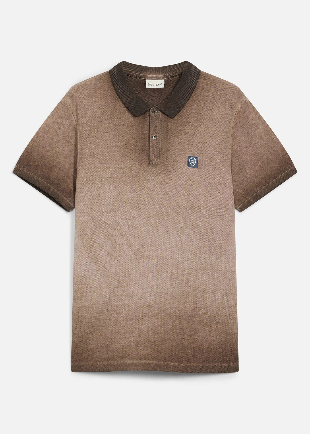 Polo piqué aspect délavé