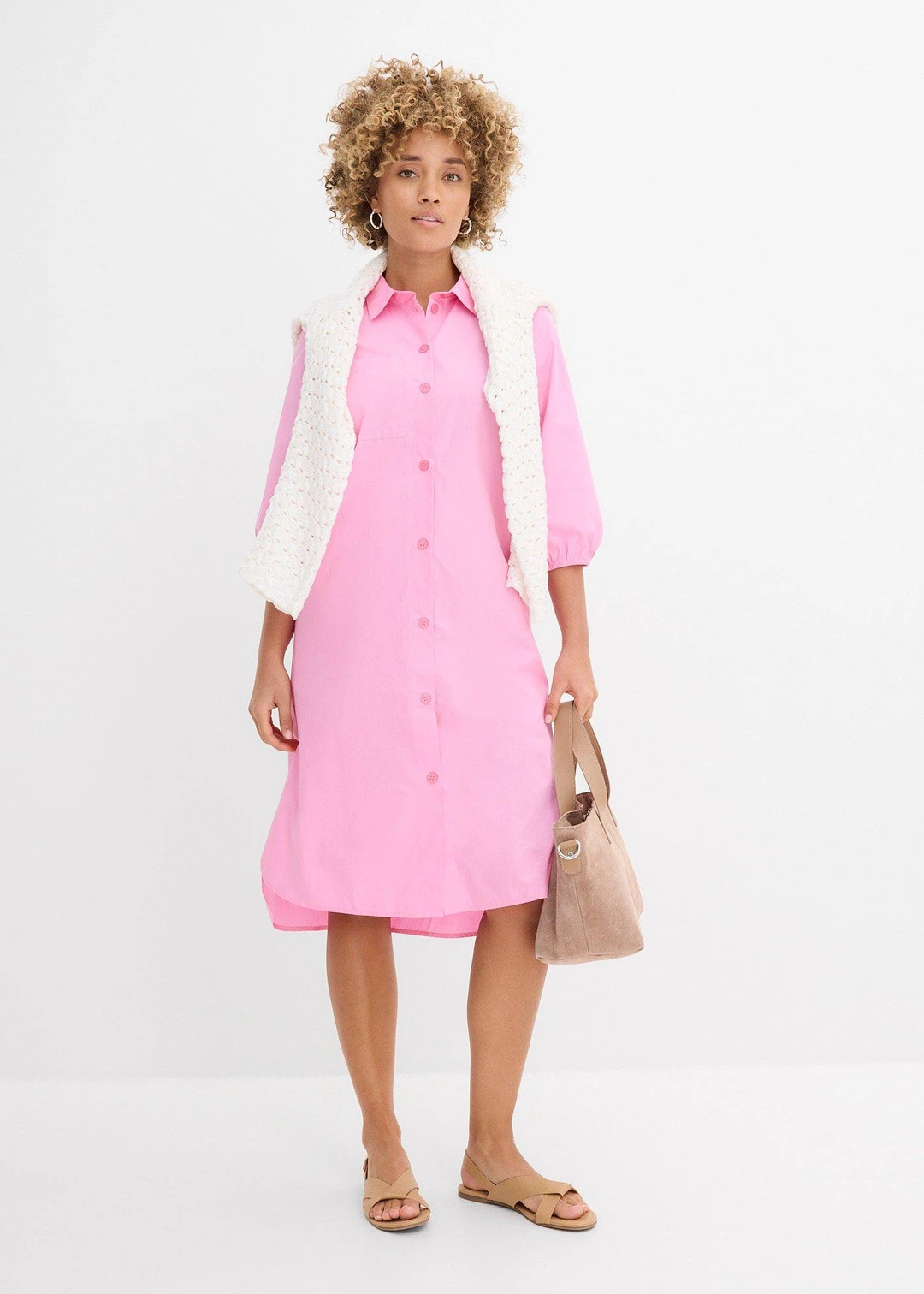 Robe-chemise légère en coton - 2