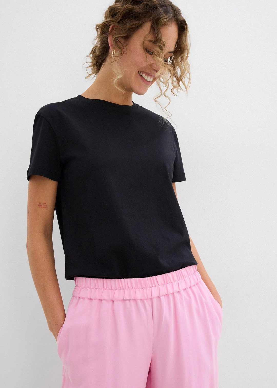 Pantalon large et doux en viscose mélangée - 3