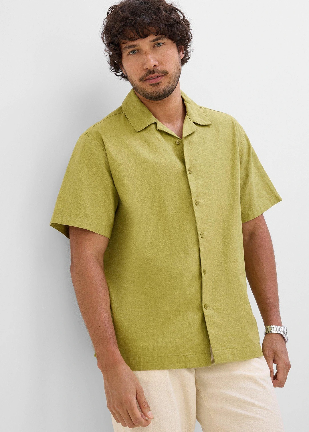 Chemise manches courtes légère, ample - 3