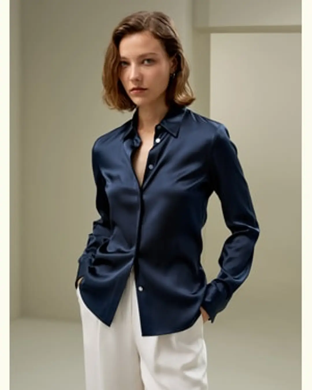 LILYSILK Chemisier Femme Soie Coupe Ajustée Tissu En Soie Extensible Nette Et Plus Élégante Sophistiqué Et Élégant Noir Xs