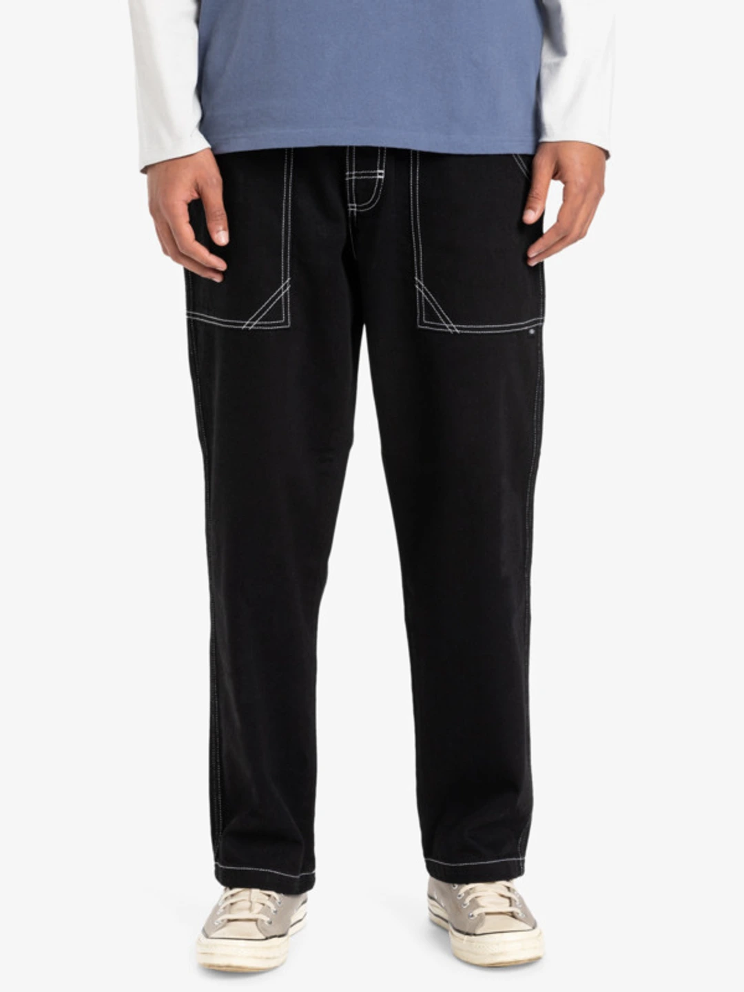 Mercury Denim - Jean stretch pour Homme Noir