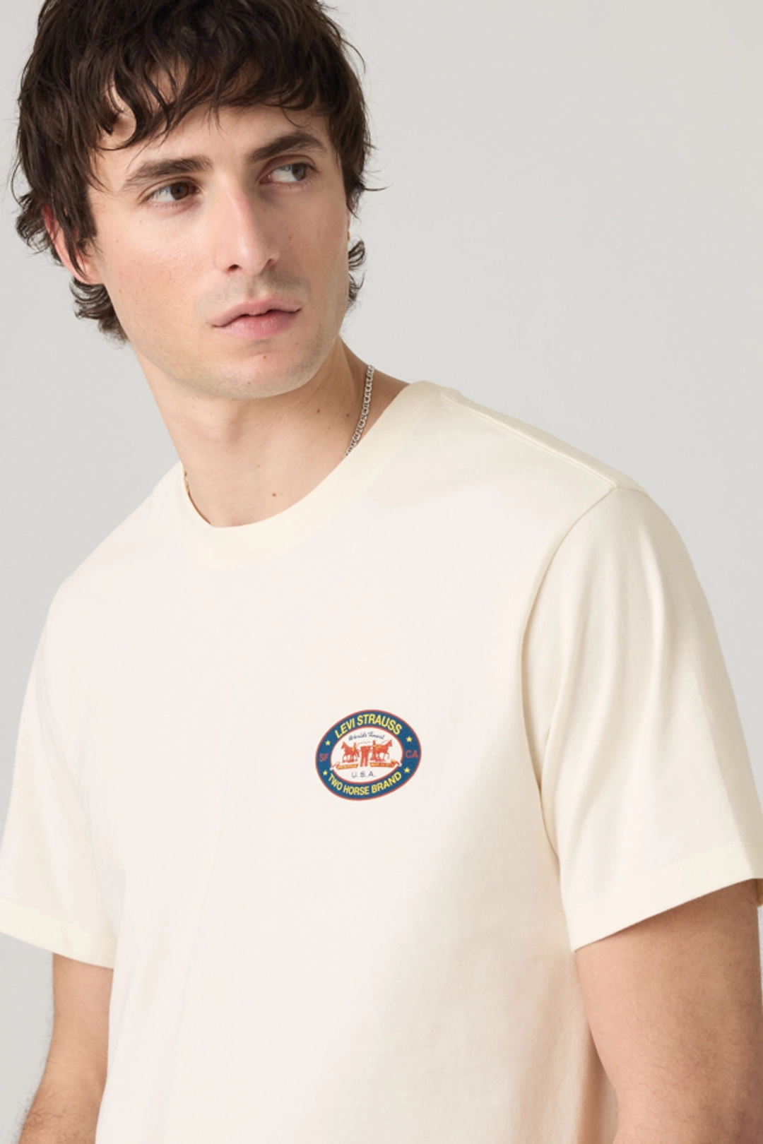 Levi's T Shirt Graphique Classic - Homme - Bleu / Dress Blues - 2XL - 2