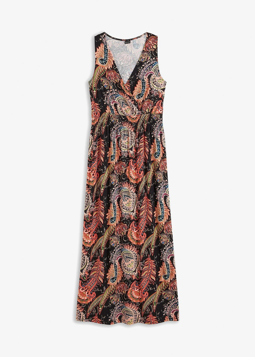 Robe longue en viscose douce et extensible
