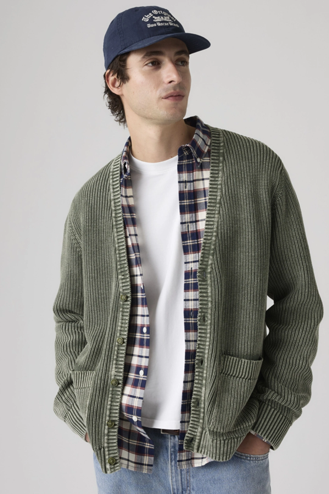 Levi's Cardigan À Poche Valencia - Homme - Noir / Kambaba - XL