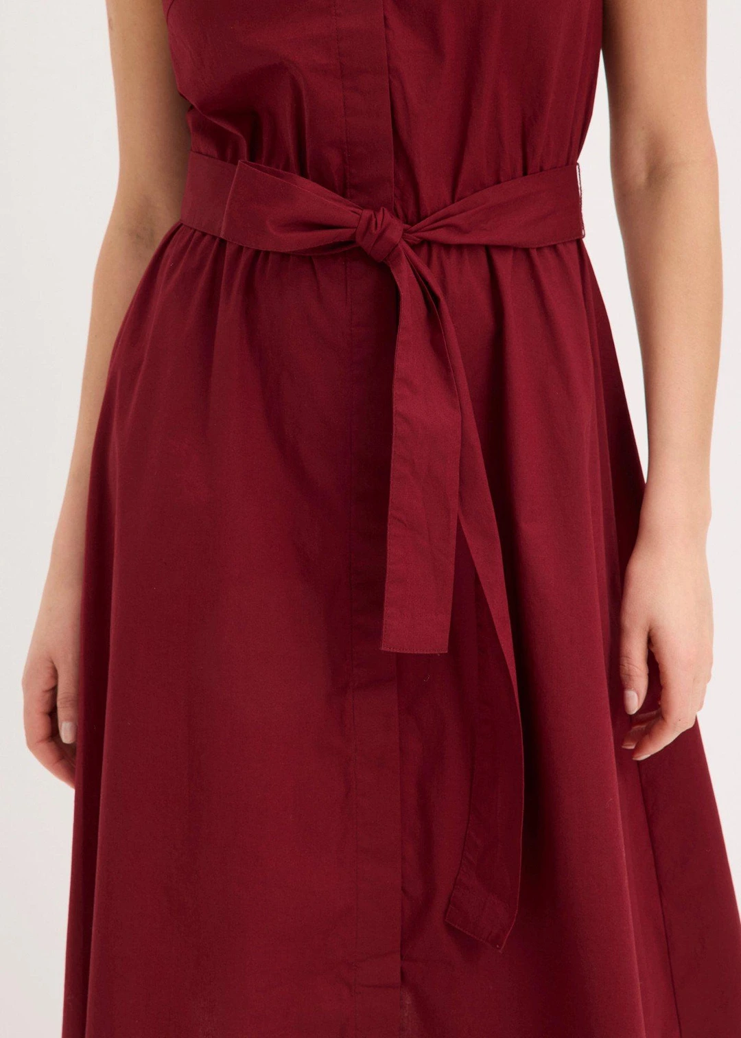Robe-chemise avec ceinture à nouer - 3