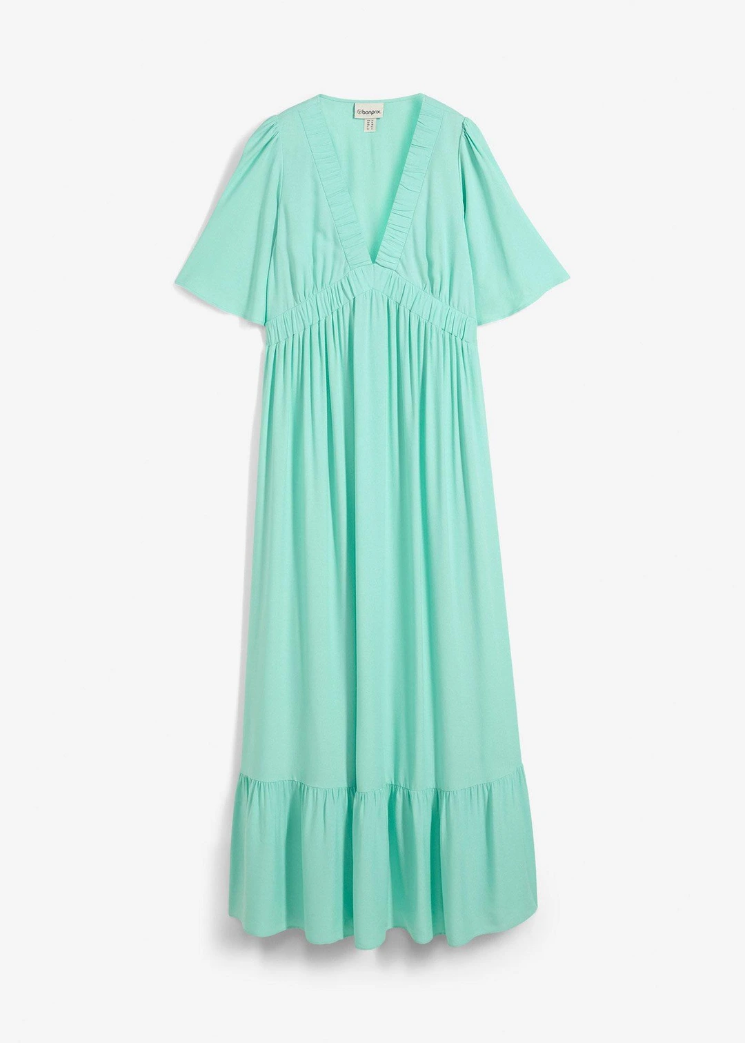 Robe longue en viscose fluide