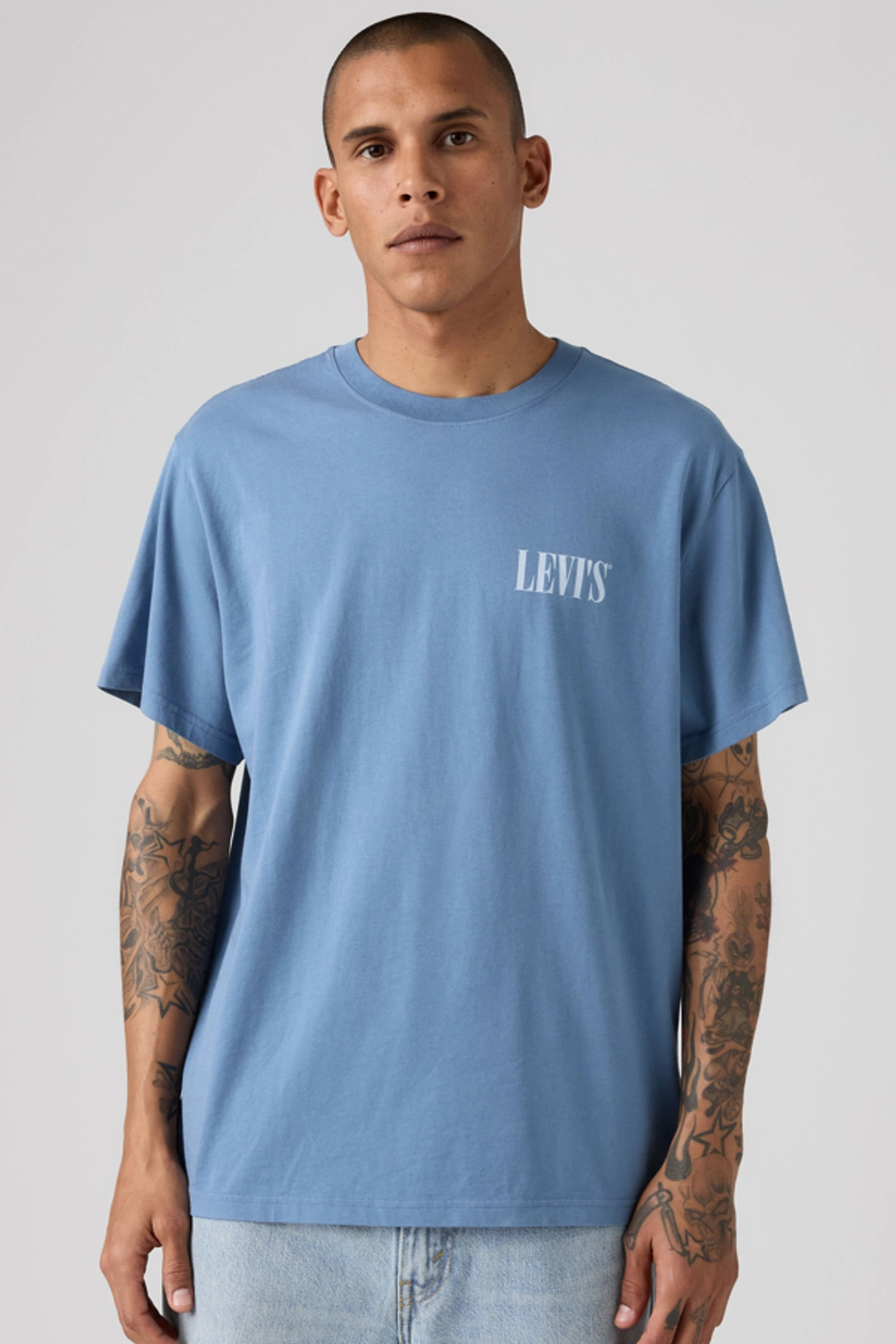 Levi's T Shirt Graphique Relaxed - Homme - Noir / Jet Black - 2XL